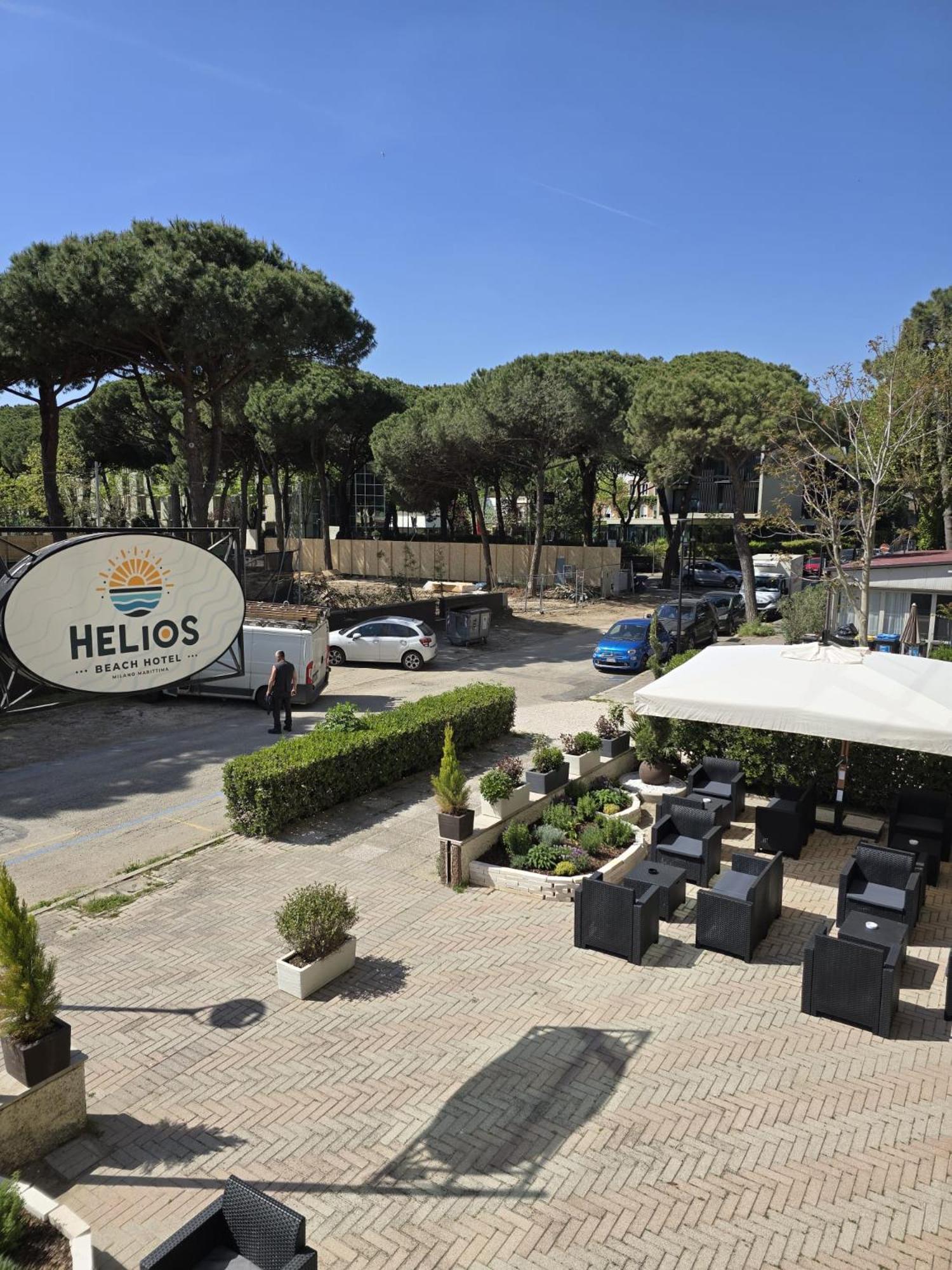 Hotel Helios Beach Milano Marittima Zewnętrze zdjęcie